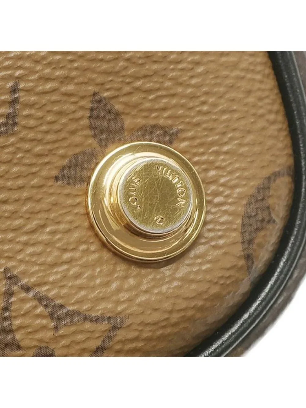 Louis Vuitton 2-Way Bag Vanity NV PM Monogram Canvas Reverse Gold Shoulder